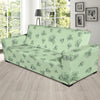 Broccoli Pattern Print Design 05 Sofa Slipcover