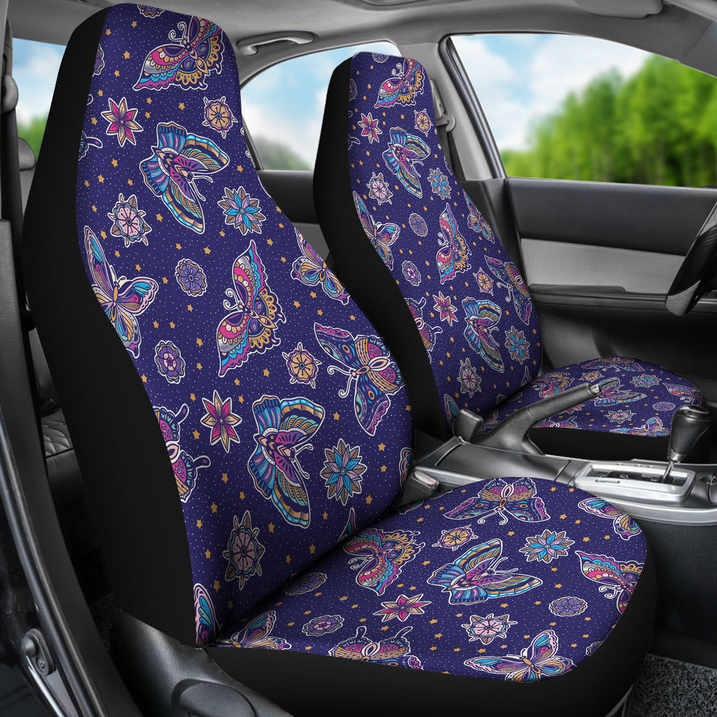 Butterfly Print Design LKS303 Car Seat Covers
