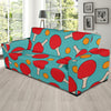 Ping Pong Pattern Print Design A01 Sofa Slipcover