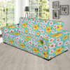 Daffodils Pattern Print Design 02 Sofa Slipcover