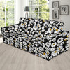 Daisy Pattern Print Design 02 Sofa Slipcover