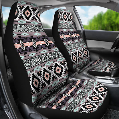 Safari Pattern Print Design LKS302 Car Seat Covers