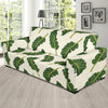 Kale Pattern Print Design 03 Sofa Slipcover