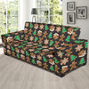 Gingerbread Pattern Print Design 02 Sofa Slipcover