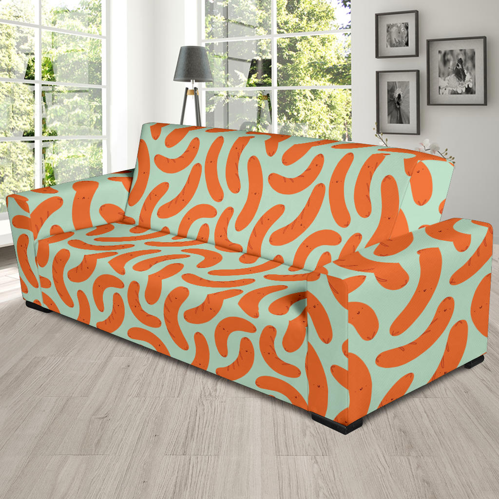 Sausage Print Design LKS304 Sofa Slipcover