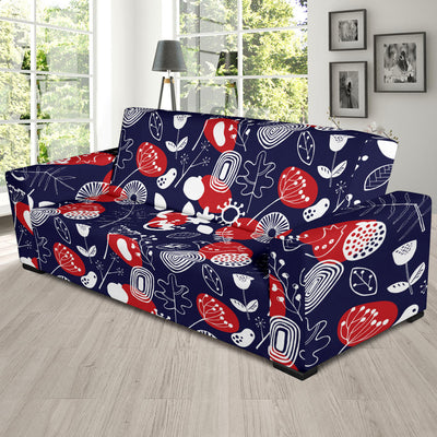 Nordic Pattern Print Design A02 Sofa Slipcover