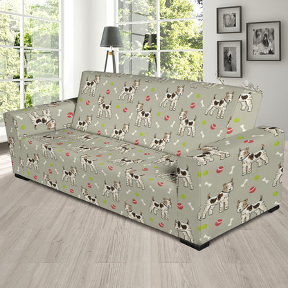 Toy Fox Terriers Print Design LKS301 Sofa Slipcover