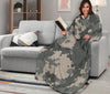 ACU Digital Camouflage Adult Sleeve Blanket