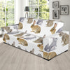 Rabbit Pattern Print Design 02 Sofa Slipcover