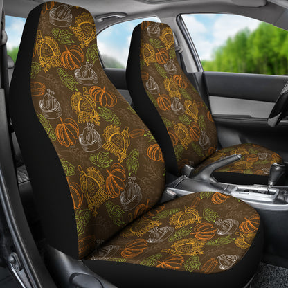 Thanksgiving Print Design LKS301 Car Seat Covers