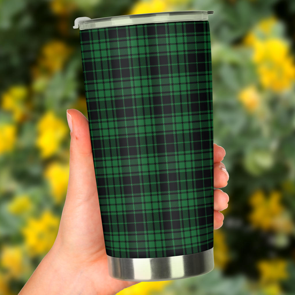 Green Tartan Plaid Pattern Tumbler