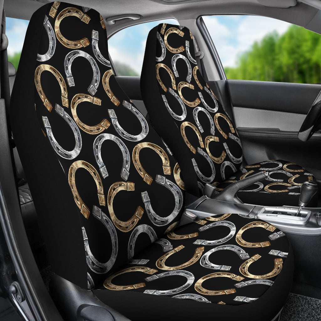 Horseshoe Print Design LKS305 Car Seat Covers