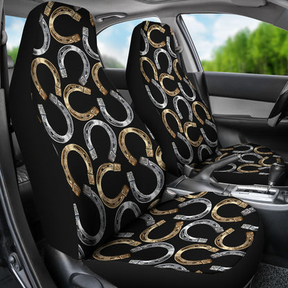 Horseshoe Print Design LKS305 Car Seat Covers