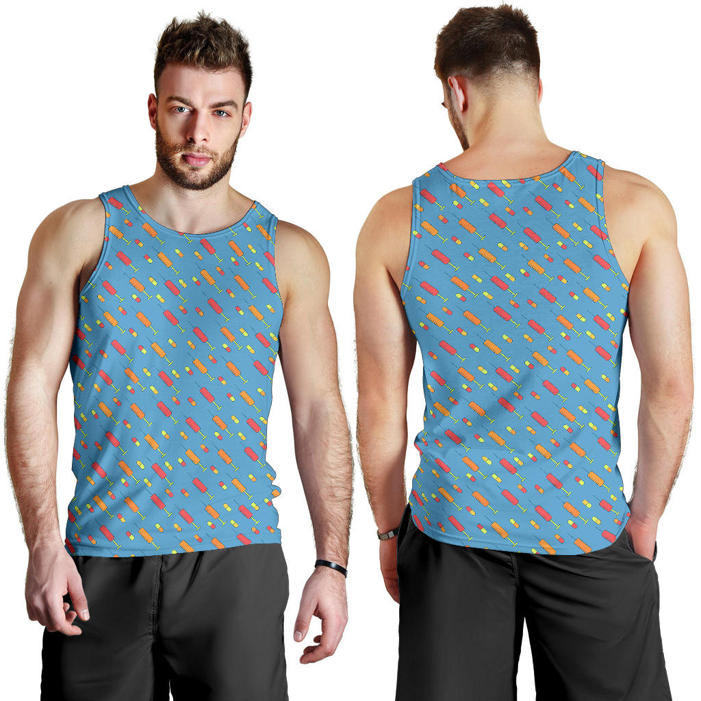 Phlebotomist Medical Pattern Men Tank Top