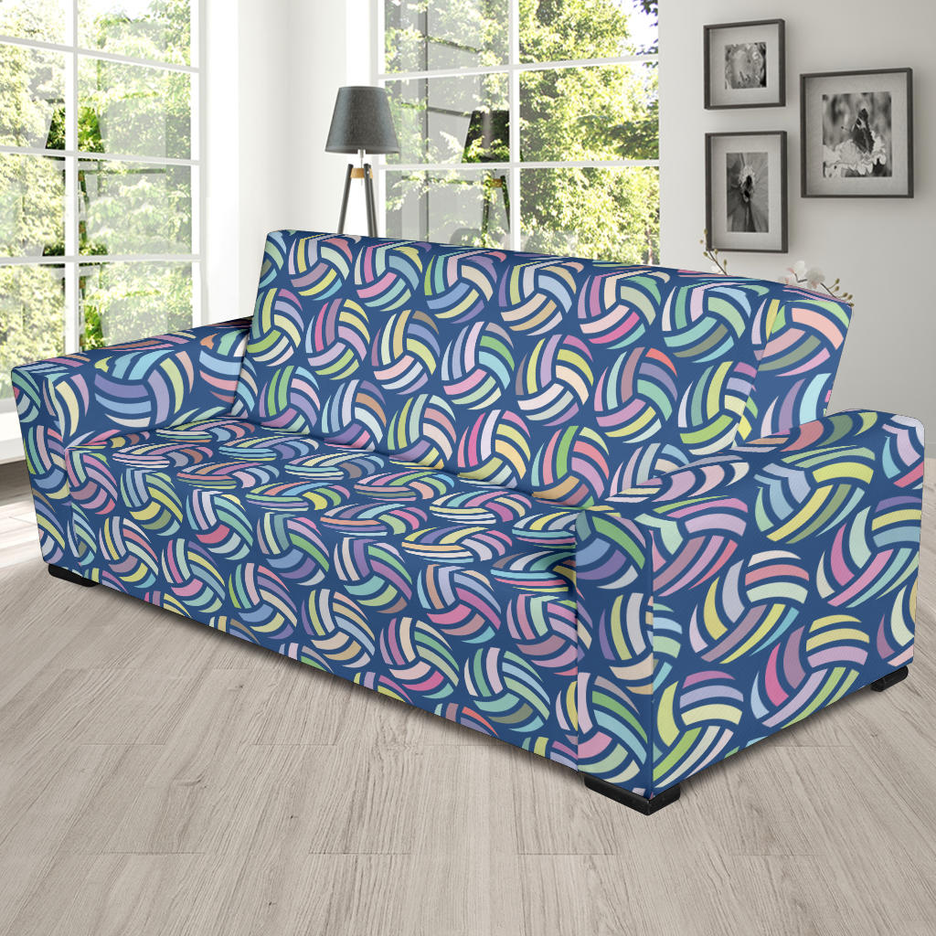 Volleyball Print Design LKS301 Sofa Slipcover