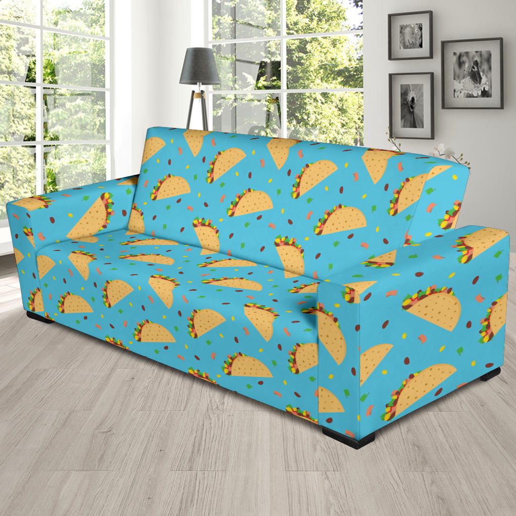 Taco Print Design LKS303 Sofa Slipcover