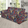 Paisley Boho Pattern Print Design A03 Sofa Slipcover