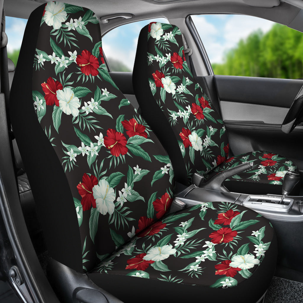 Tropical Flower Print Design LKS303 Car Seat Covers