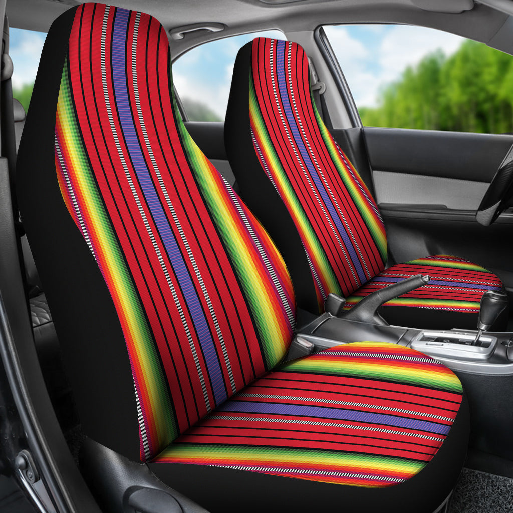 Serape Print Design LKS305 Car Seat Covers