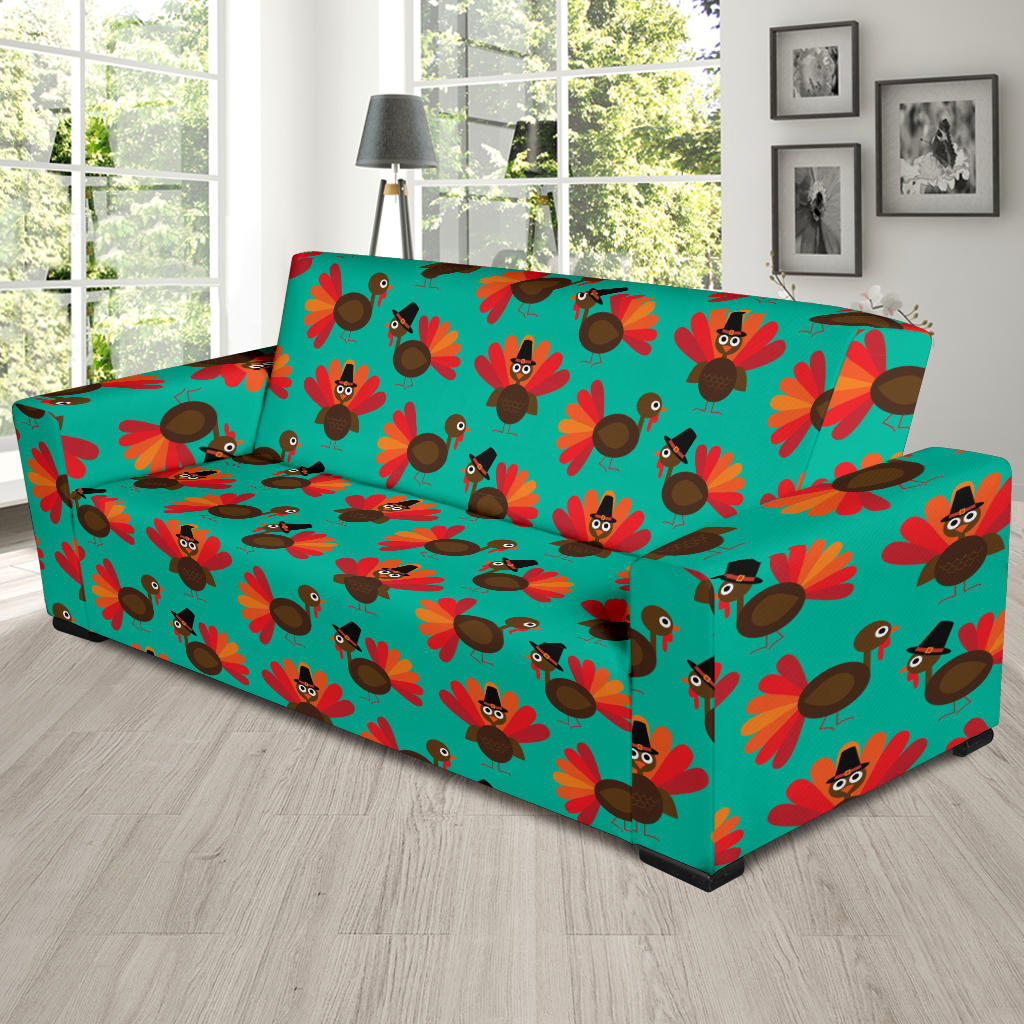 Thanksgiving Print Design LKS307 Sofa Slipcover