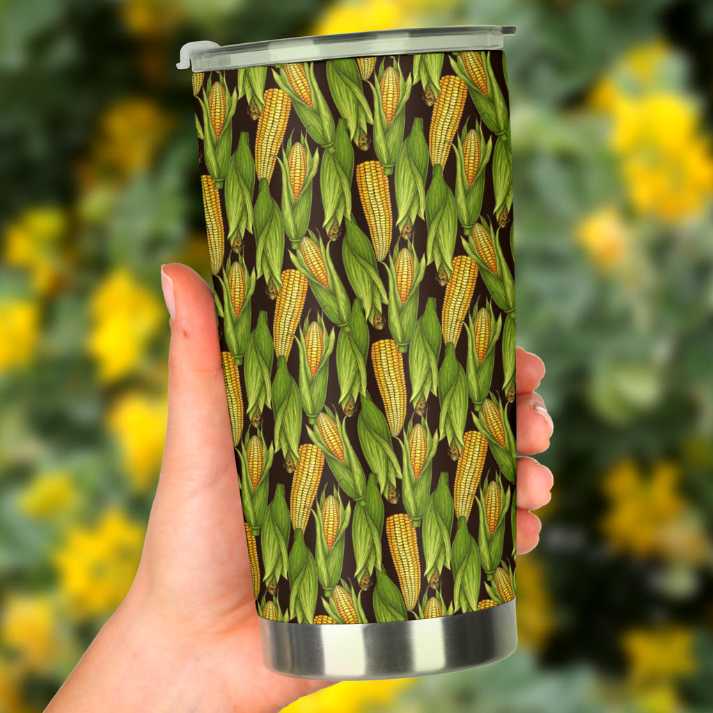 Agricultural Corn cob Print Tumbler