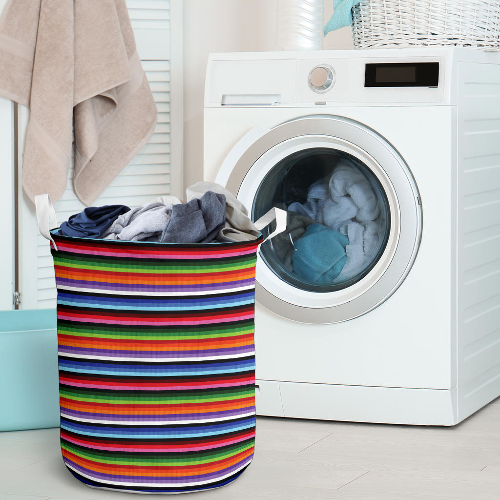 Serape Design Laundry Basket