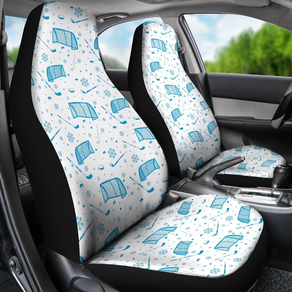 Hockey Print Design LKS303 Car Seat Covers