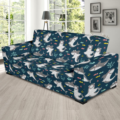 Shark Print Design LKS307 Sofa Slipcover