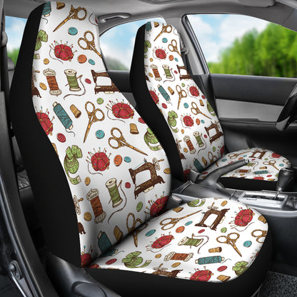 Sewing Equipment Print Design LKS304 Car Seat Covers