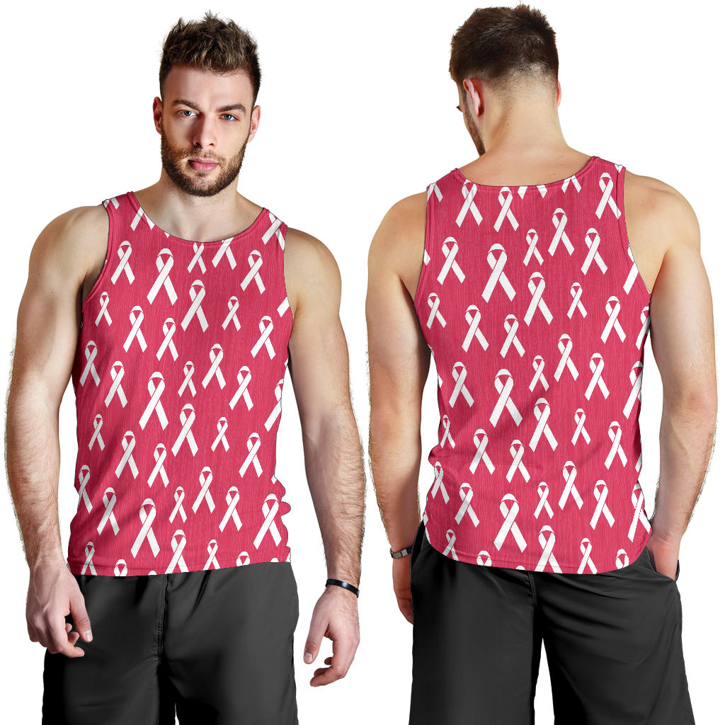 Breast Cancer Awareness Symbol Men Tank Top