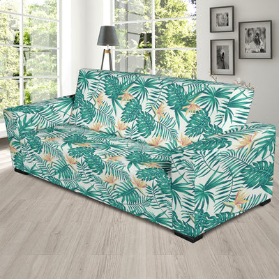 Bird Of Paradise Pattern Print Design 05 Sofa Slipcover