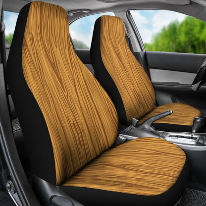 Wood Texture Print Design LKS301 Car Seat Covers