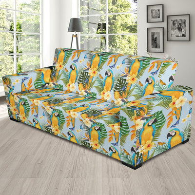 Parrot Pattern Print Design A04 Sofa Slipcover