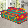 Mexican Pattern Print Design 04 Sofa Slipcover