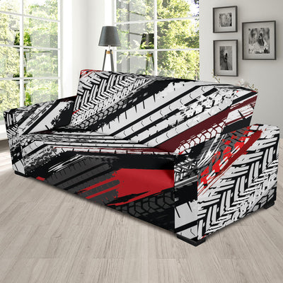 Racing Pattern Print Design A03 Sofa Slipcover