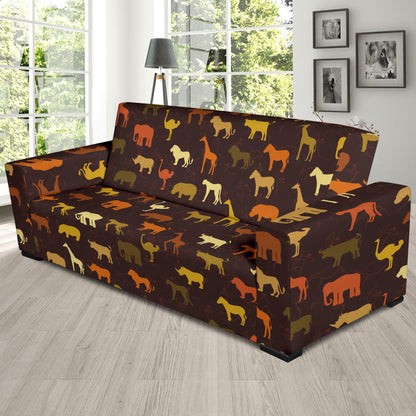 Safari Animal Print Design LKS301 Sofa Slipcover