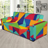 Mosaic Pattern Print Design 01 Sofa Slipcover