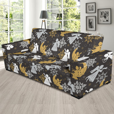 Angel Pattern Print Design 04 Sofa Slipcover