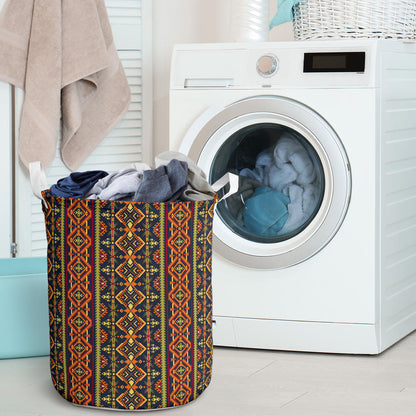 Kente Classic Design African Print Laundry Basket