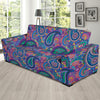 Paisley Colorful Pattern Print Design A02 Sofa Slipcover