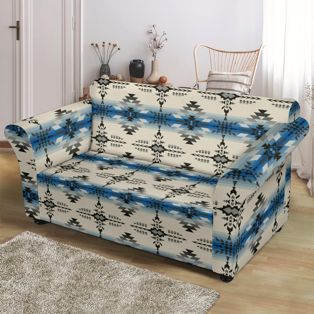 Southwest Pattern Print Design LKS304 Loveseat Couch Slipcover
