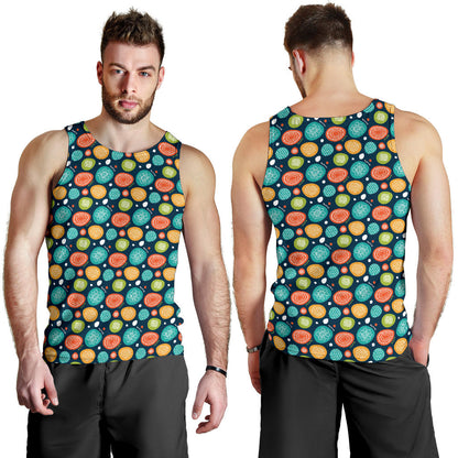 Swedish Themed Design Men Tank Top