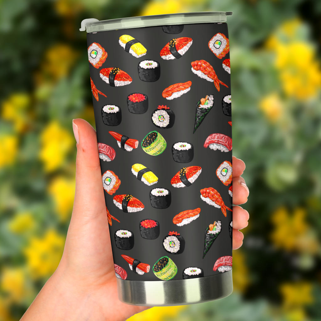 Sushi Design Print Tumbler