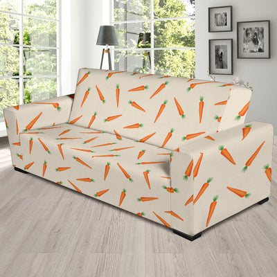 Carrot Pattern Print Design 07 Sofa Slipcover