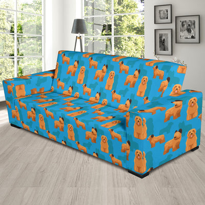 Briards Pattern Print Design 01 Sofa Slipcover