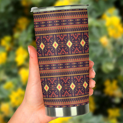 Southwest Ethnic Design Themed Print Tumbler