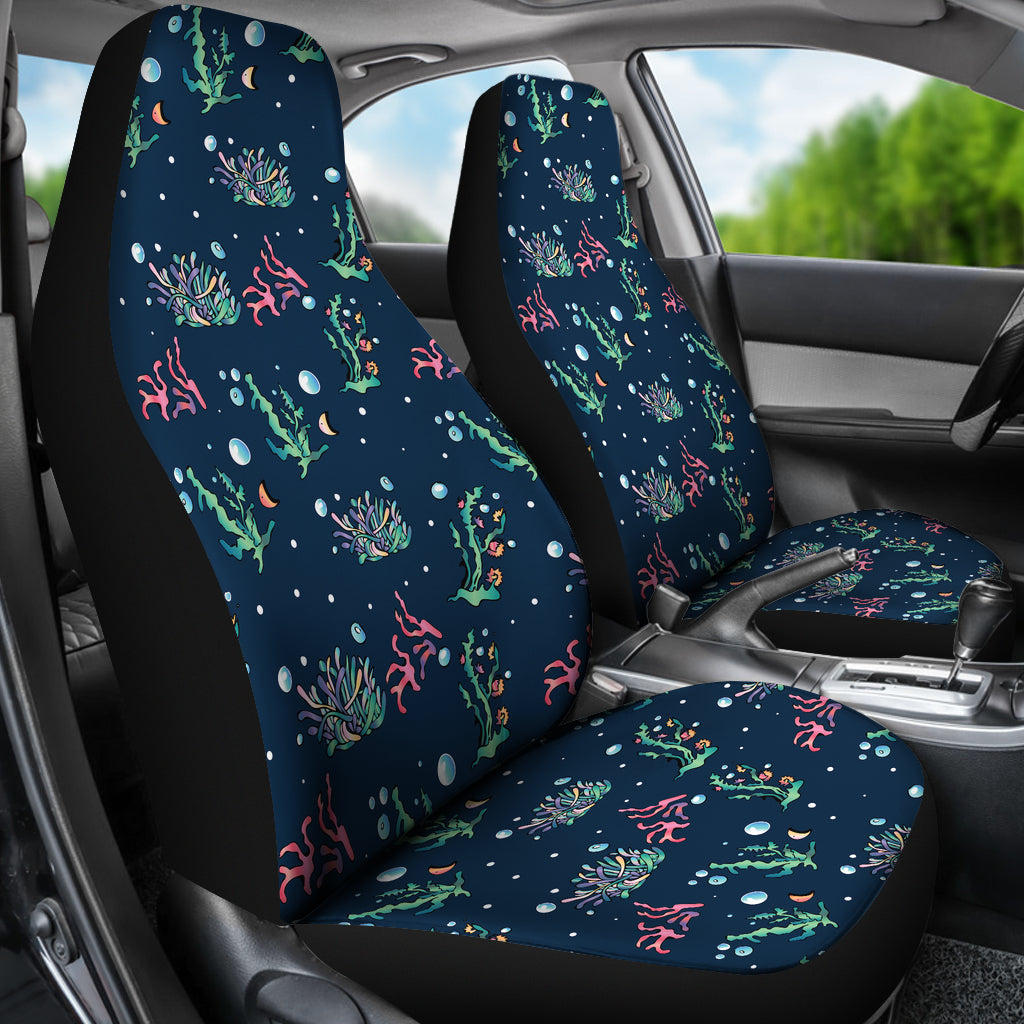 Seaweed Print Design LKS306 Car Seat Covers
