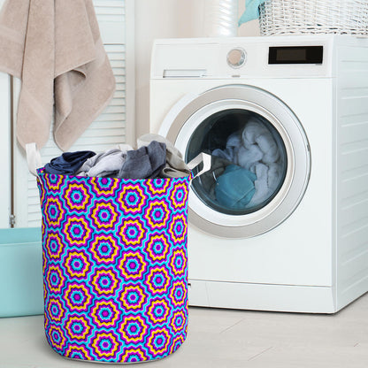 Optical illusion Techno Movement Laundry Basket
