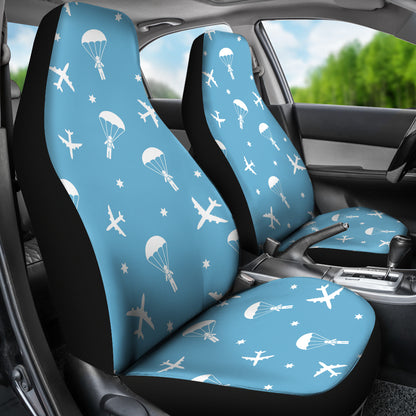 Skydiver Print Design LKS303 Car Seat Covers