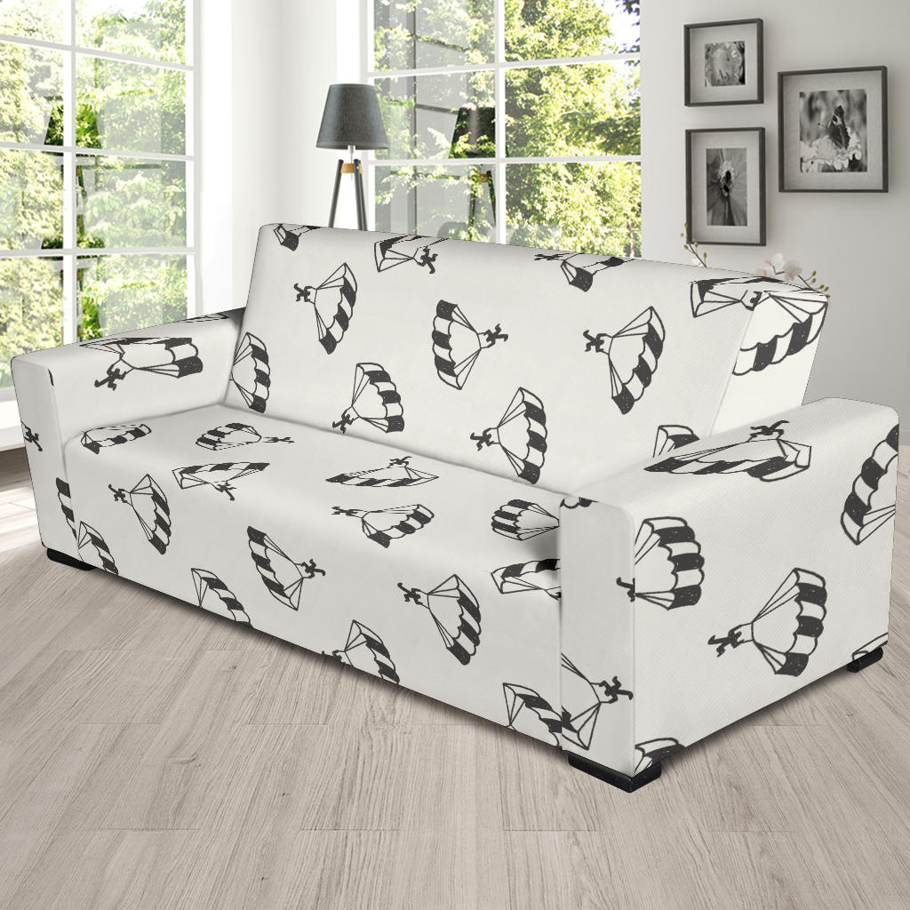 Skydiver Print Design LKS301 Sofa Slipcover